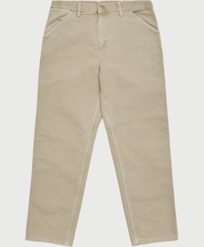 Carhartt WIP Trousers SINGLE KNEE PANT I026463 Brown